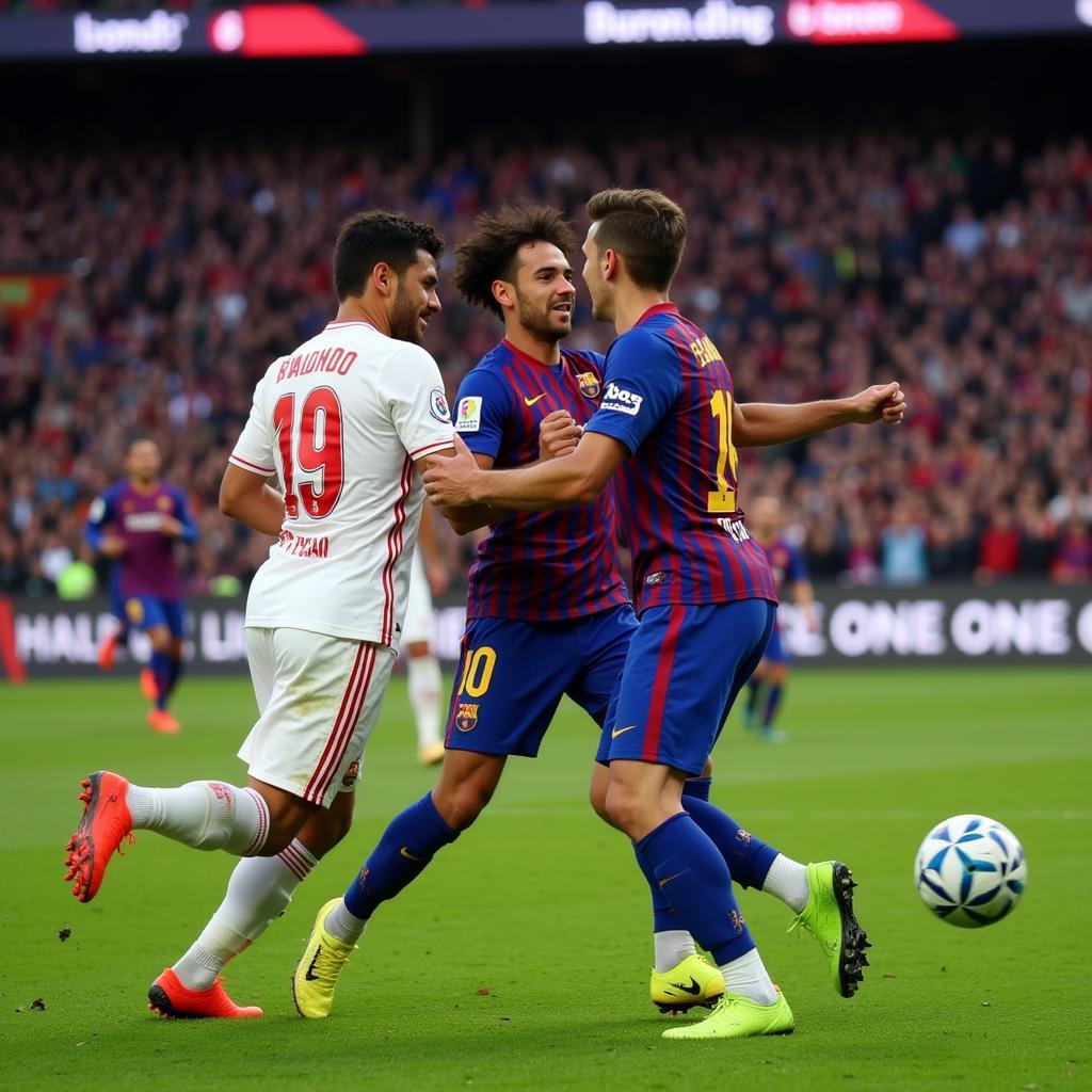 Khoảnh khắc đáng nhớ Barcelona vs Sevilla