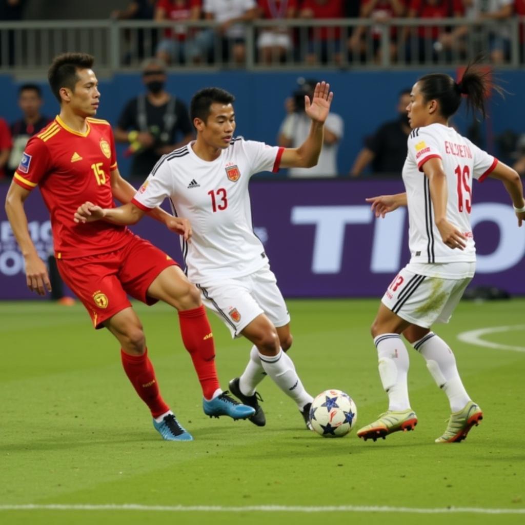 Khoảnh khắc đáng nhớ trong trận đấu Việt Nam vs Indonesia tại Seagame 31