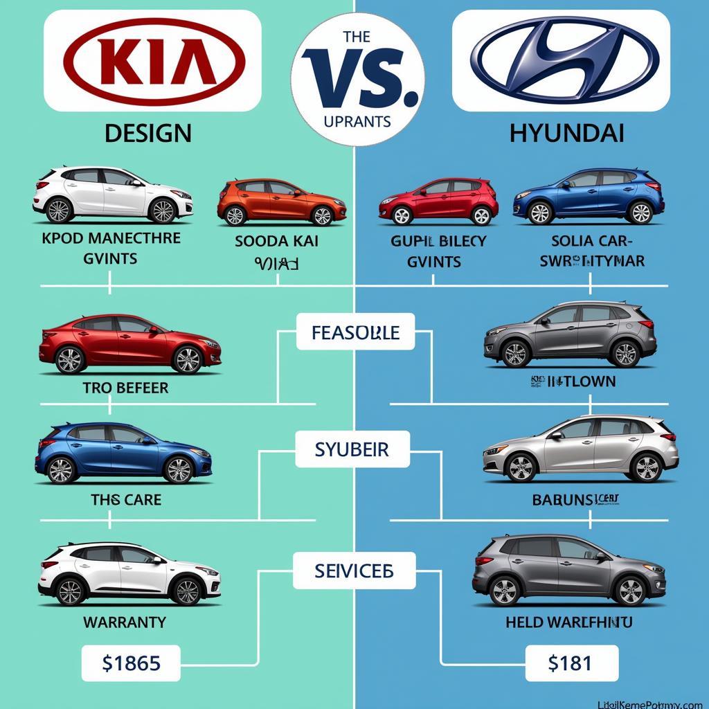 So sánh tổng quan Kia và Hyundai