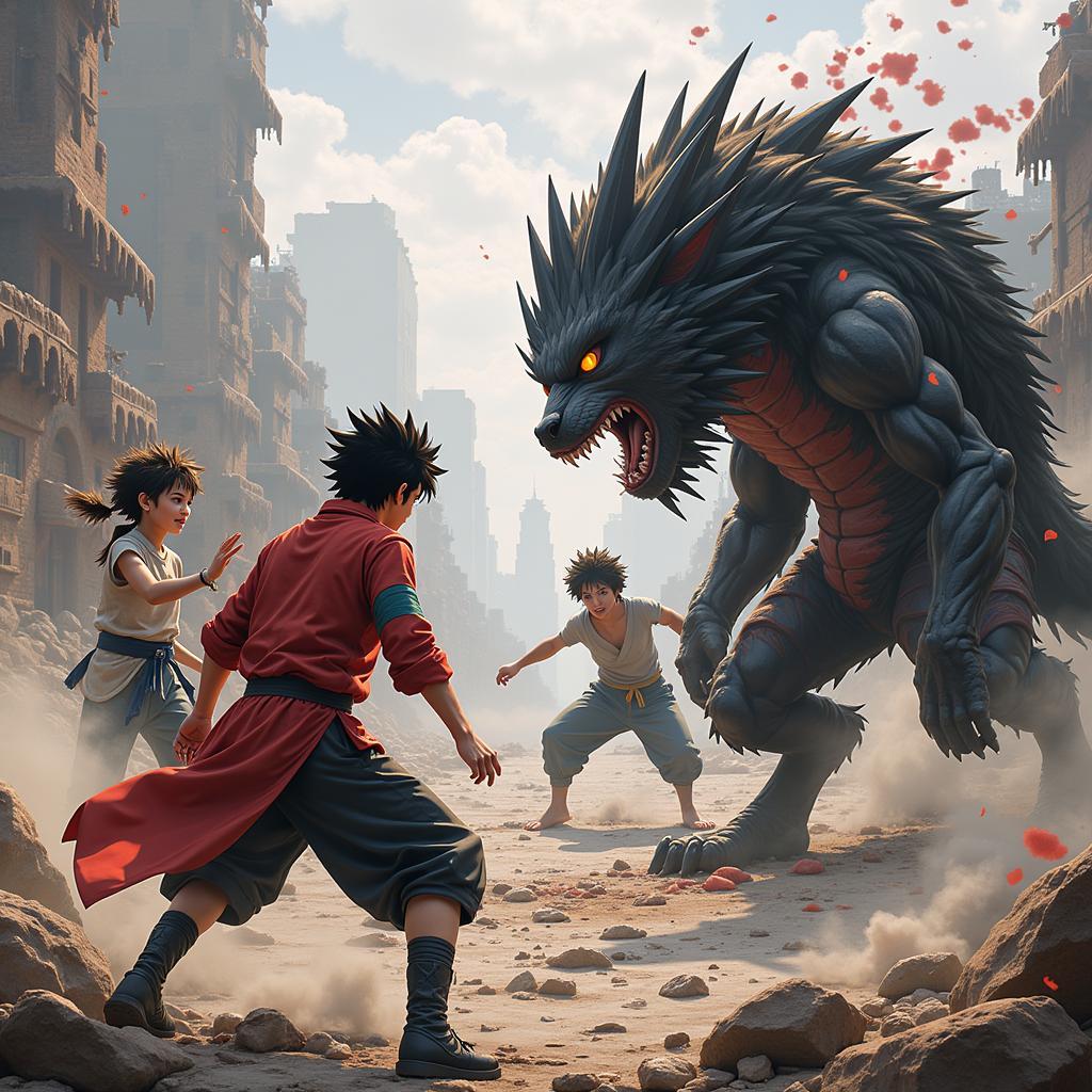 Kiba Inuzuka đối đầu với Sakon