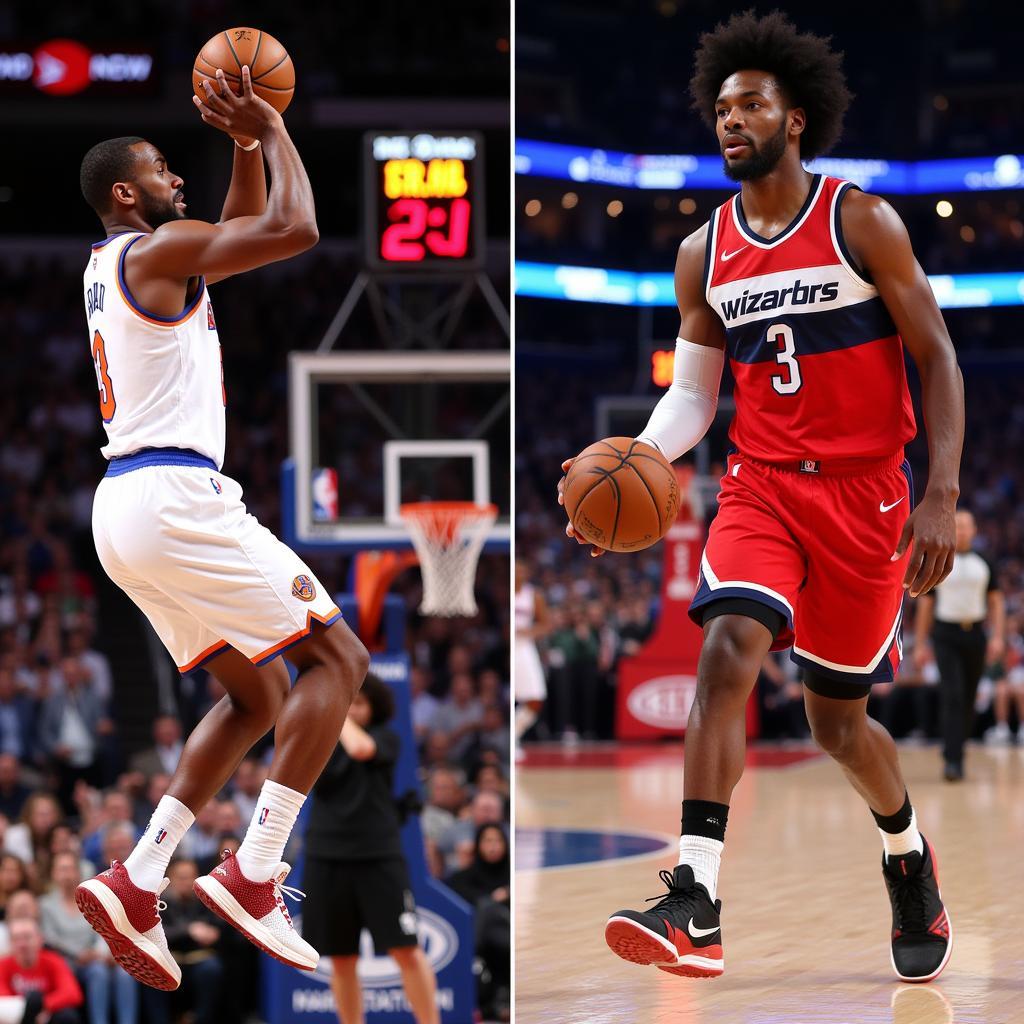 Cầu Thủ Nổi Bật Knicks vs Wizards