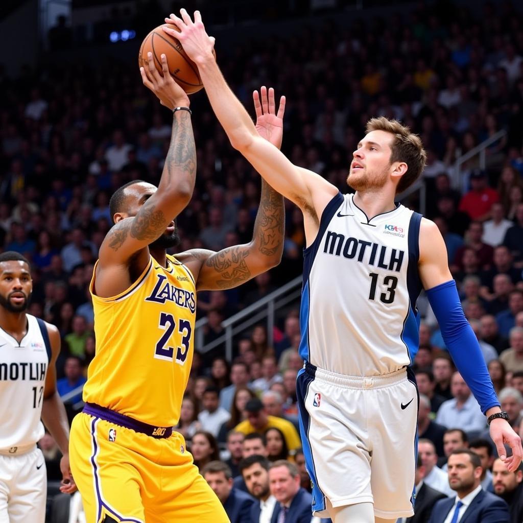 LA Lakers vs Dallas Mavericks: Đối Đầu Kinh Điển