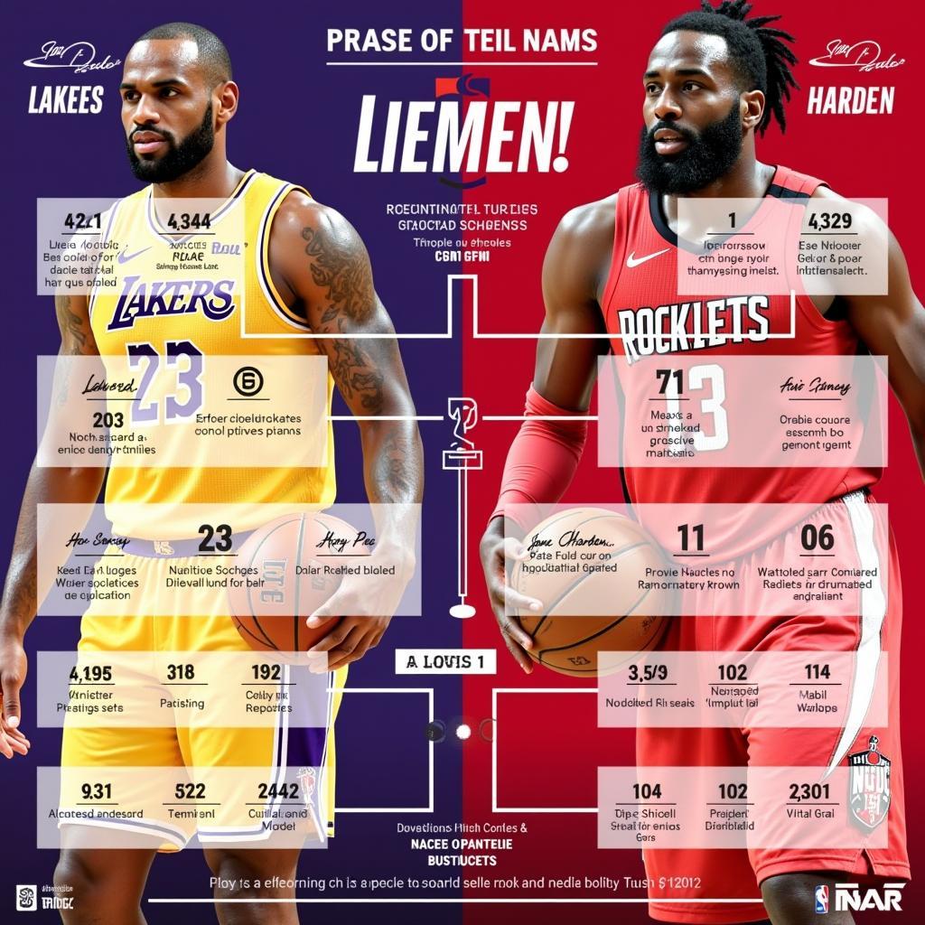 Chiến thuật và ngôi sao của Lakers vs Rockets