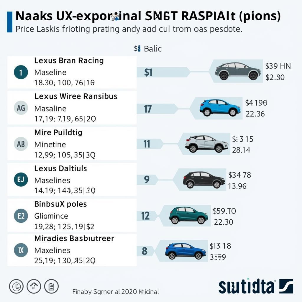 So sánh giá Lexus UX và NX