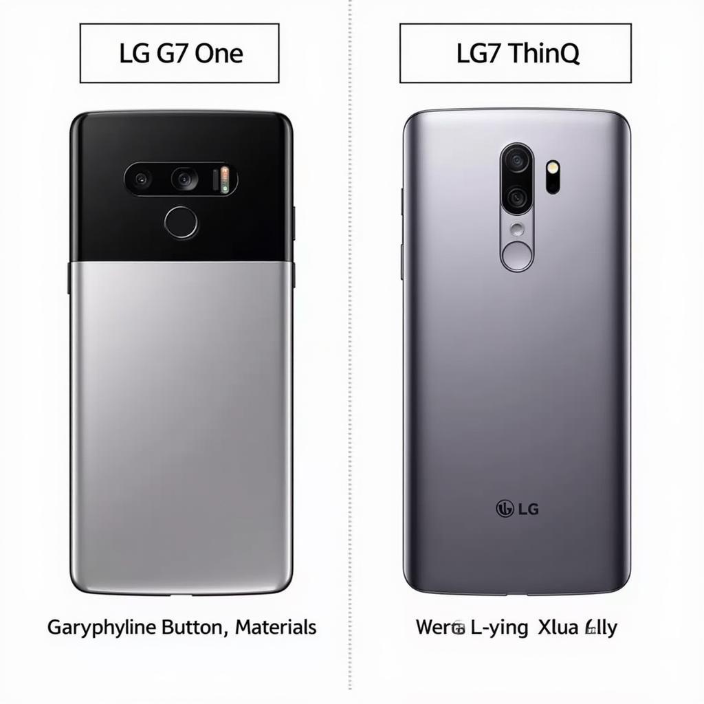 Thiết kế LG G7 One và ThinQ