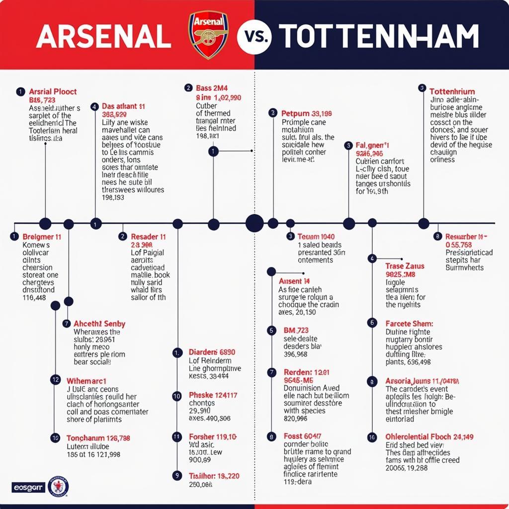 Lịch sử đối đầu giữa Arsenal và Tottenham