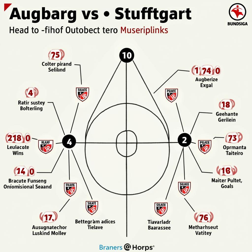 Lịch sử đối đầu Augsburg - Stuttgart