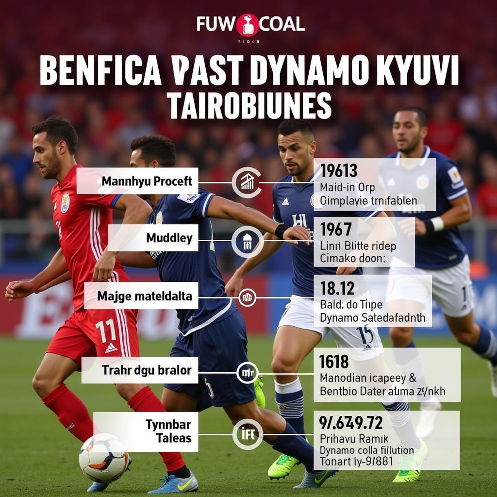 Lịch sử đối đầu Benfica và Dynamo Kyiv