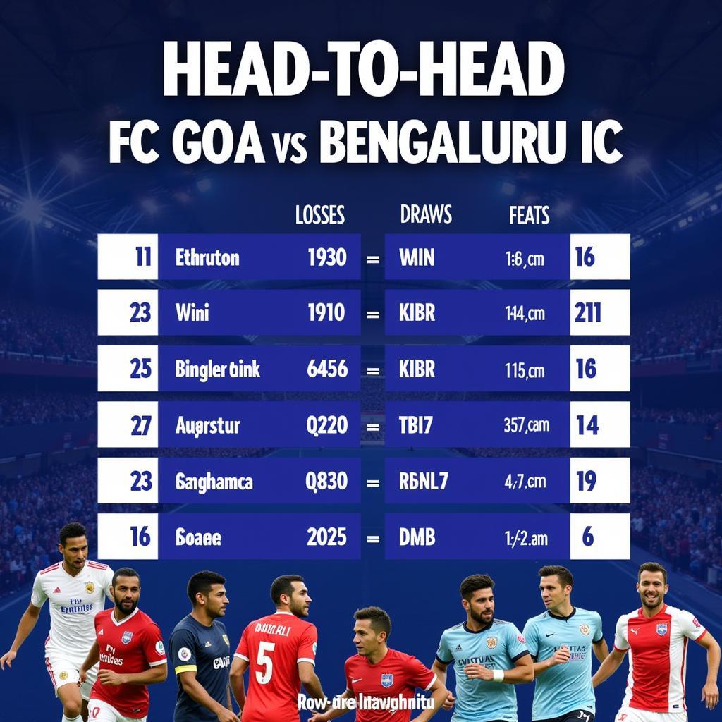 Lịch Sử Đối Đầu FC Goa và Bengaluru FC