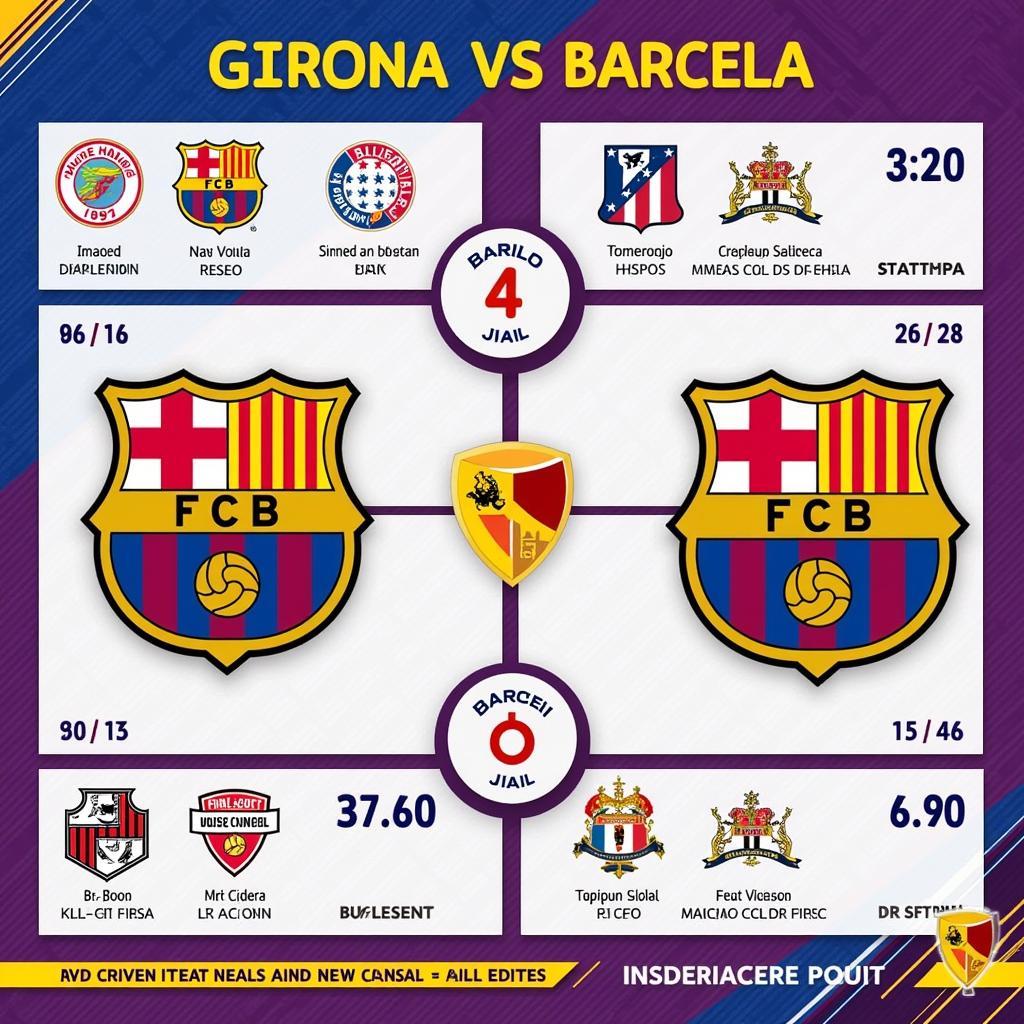 Lịch sử đối đầu Girona vs Barca