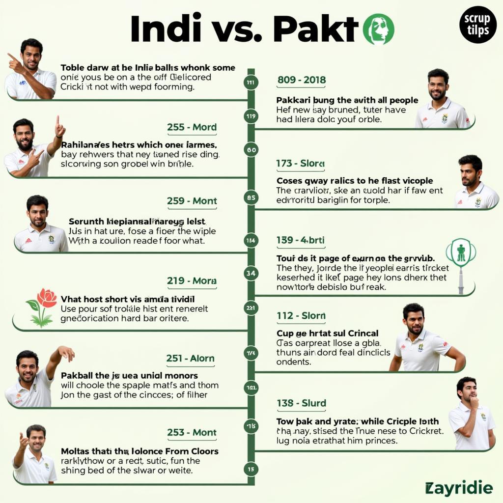 Lịch Sử Đối Đầu Ind vs Pak