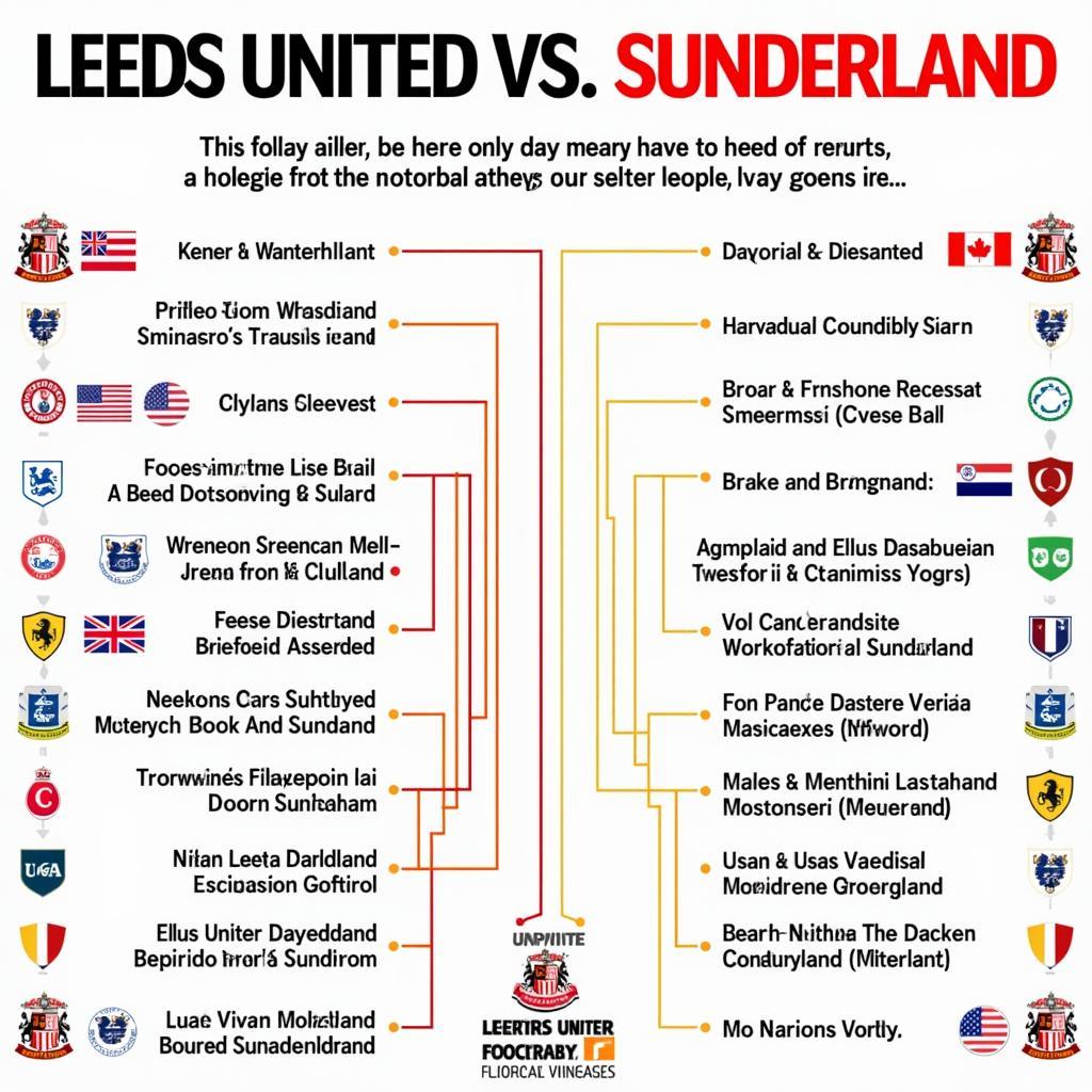 Lịch sử đối đầu giữa Leeds và Sunderland