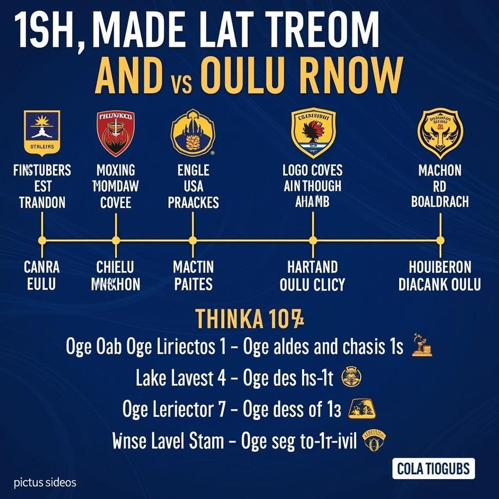 Lịch sử đối đầu giữa Oulu vs qua các mùa giải