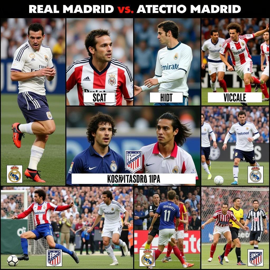 Lịch sử đối đầu Real Madrid và Atletico Madrid