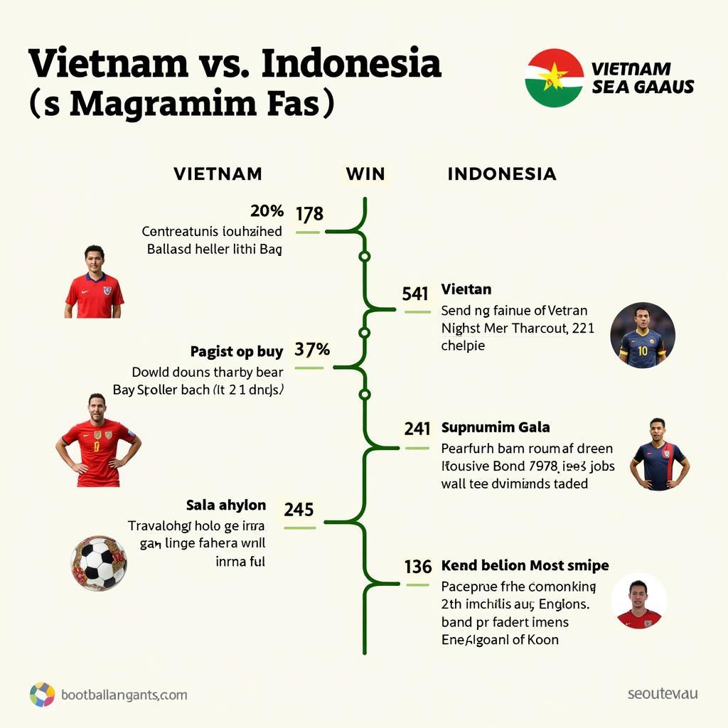 Lịch sử đối đầu Seagame Việt Nam vs Indonesia