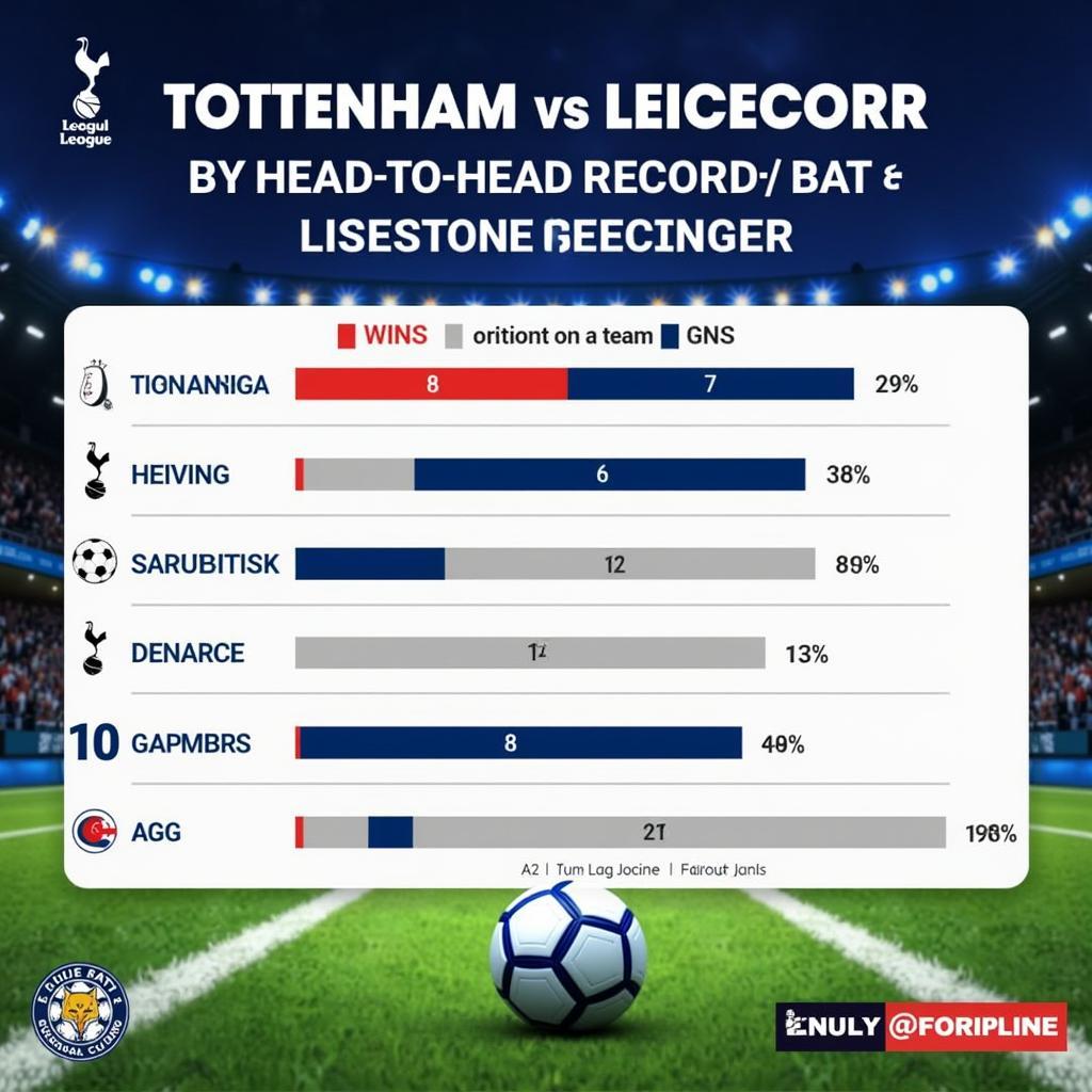 Lịch sử đối đầu Tottenham vs Leicester