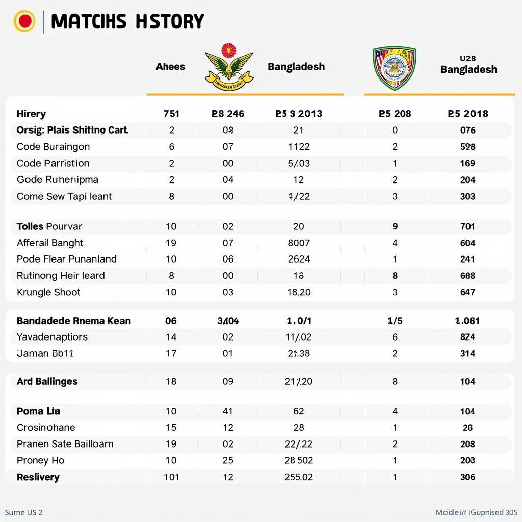 Lịch sử đối đầu giữa U23 Malaysia và U23 Bangladesh