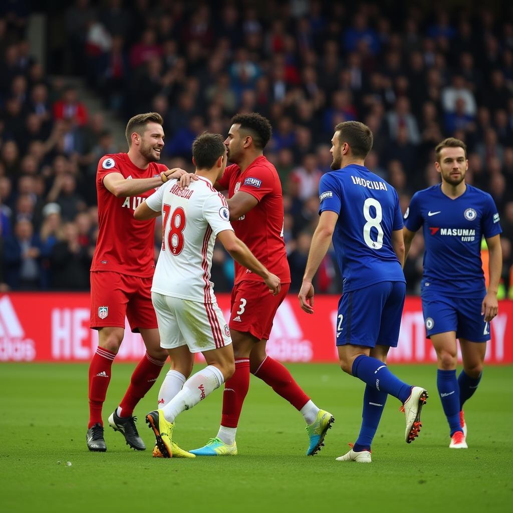 Lille gỡ hòa trước Chelsea