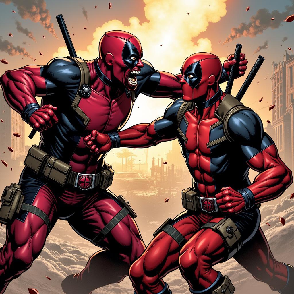 Lobo vs Deadpool: Cuộc đối đầu nảy lửa