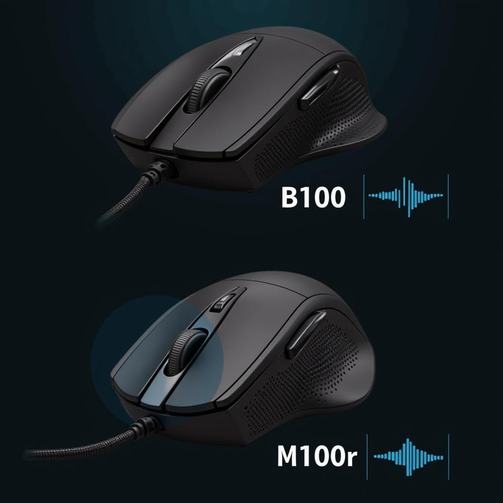 So sánh Hiệu Năng Logitech B100 và M100r