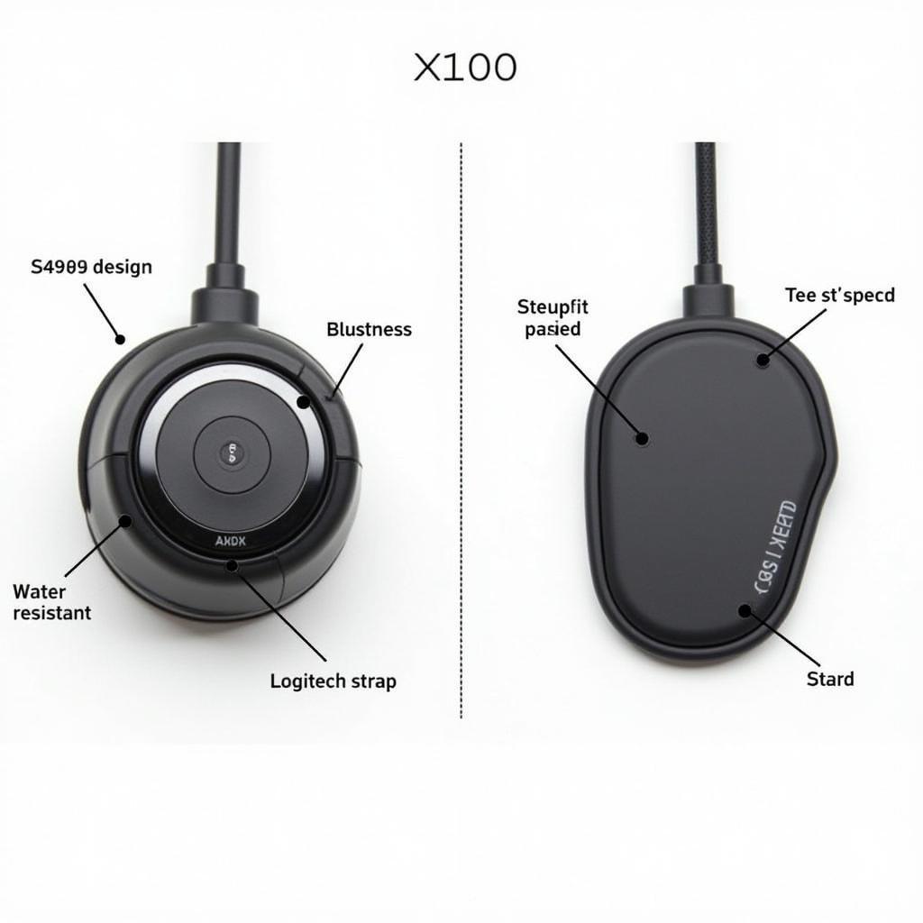 Thiết kế và tính năng nổi bật của Logitech X50 và X100