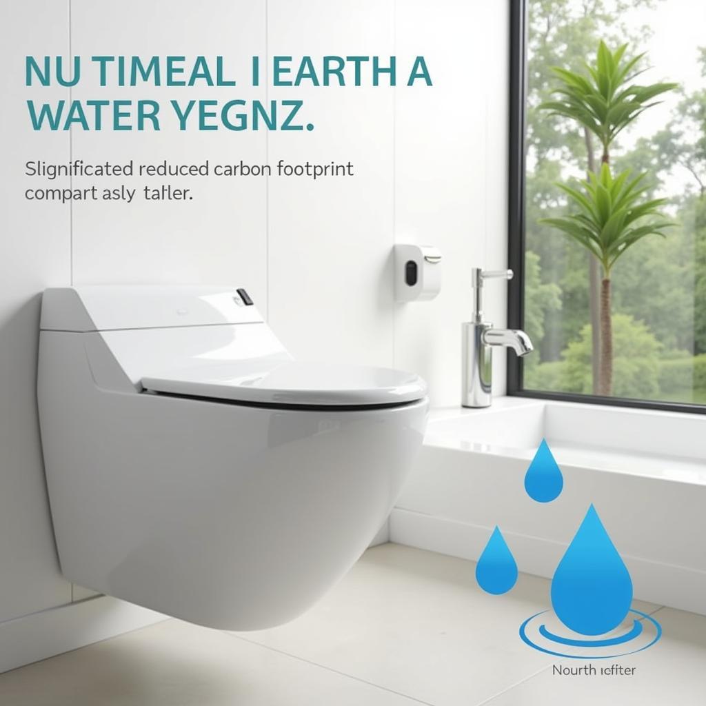 Lợi ích môi trường của bidet