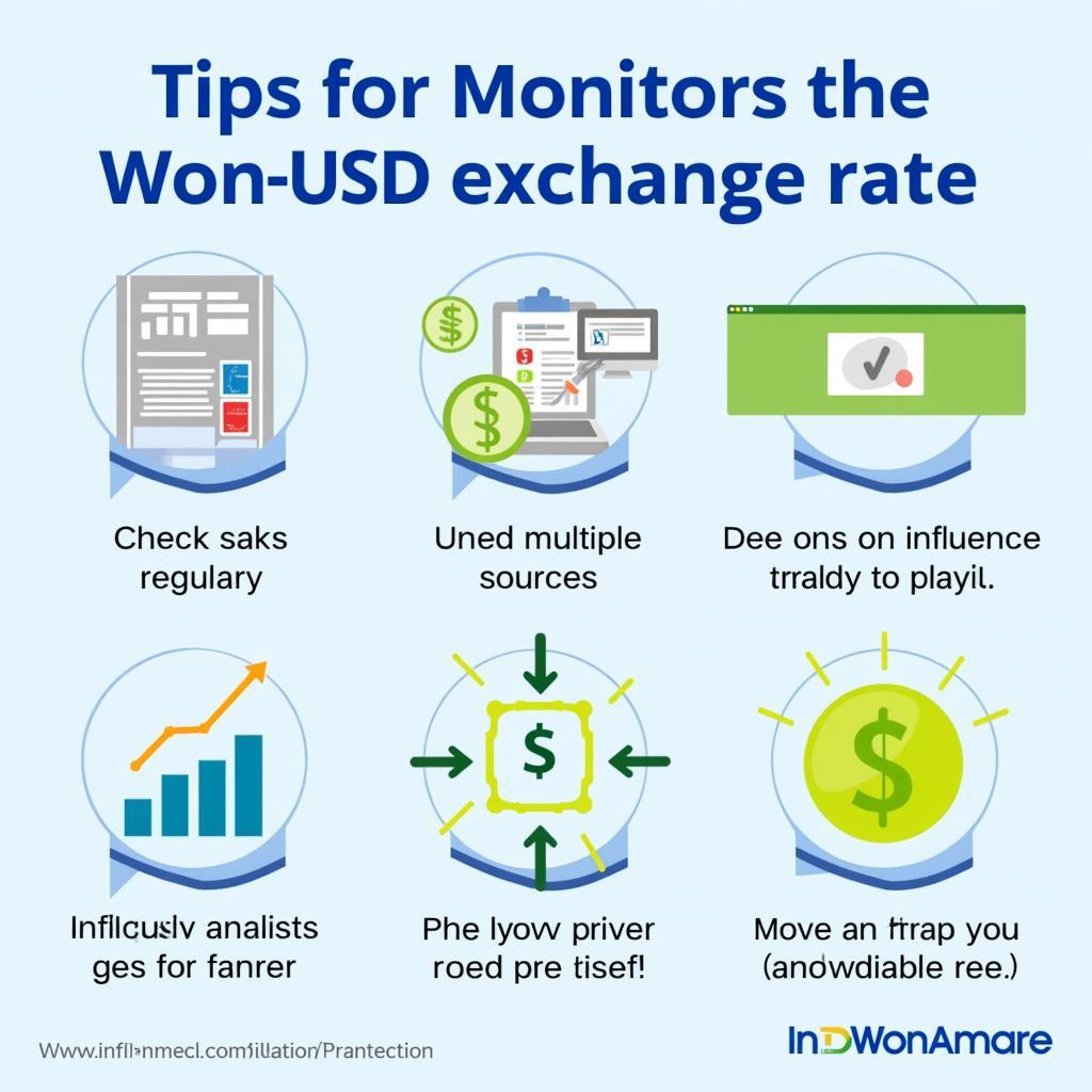 Lời khuyên tỷ giá Won USD