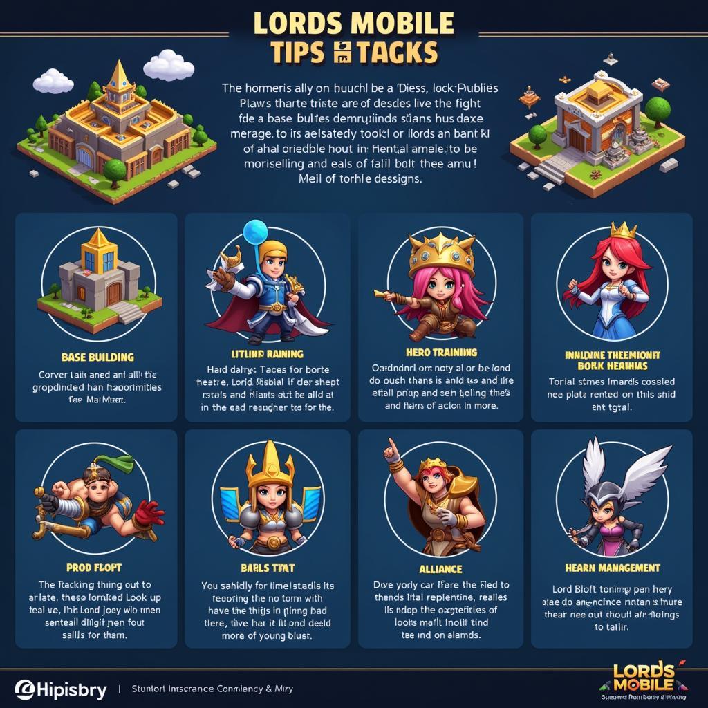 Lords Mobile Tips and Tricks