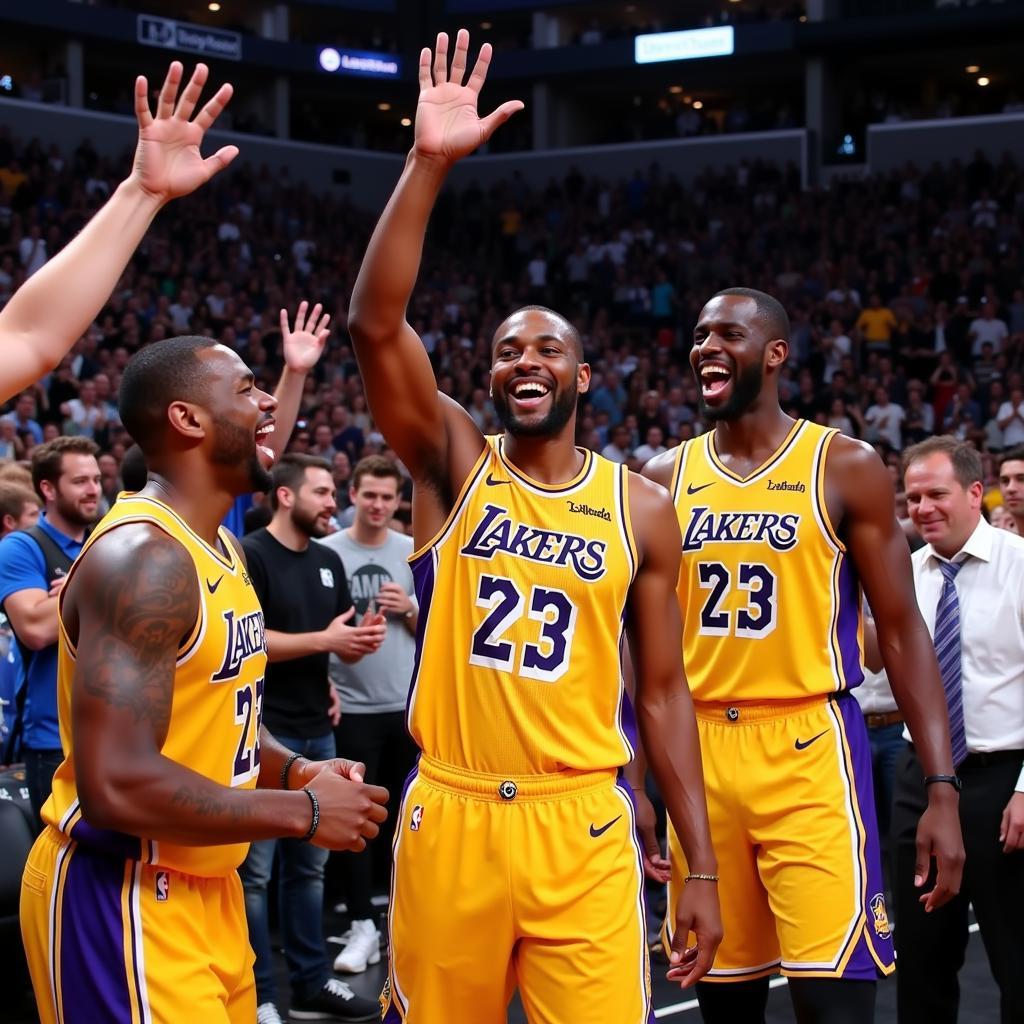 Los Angeles Lakers giành chiến thắng