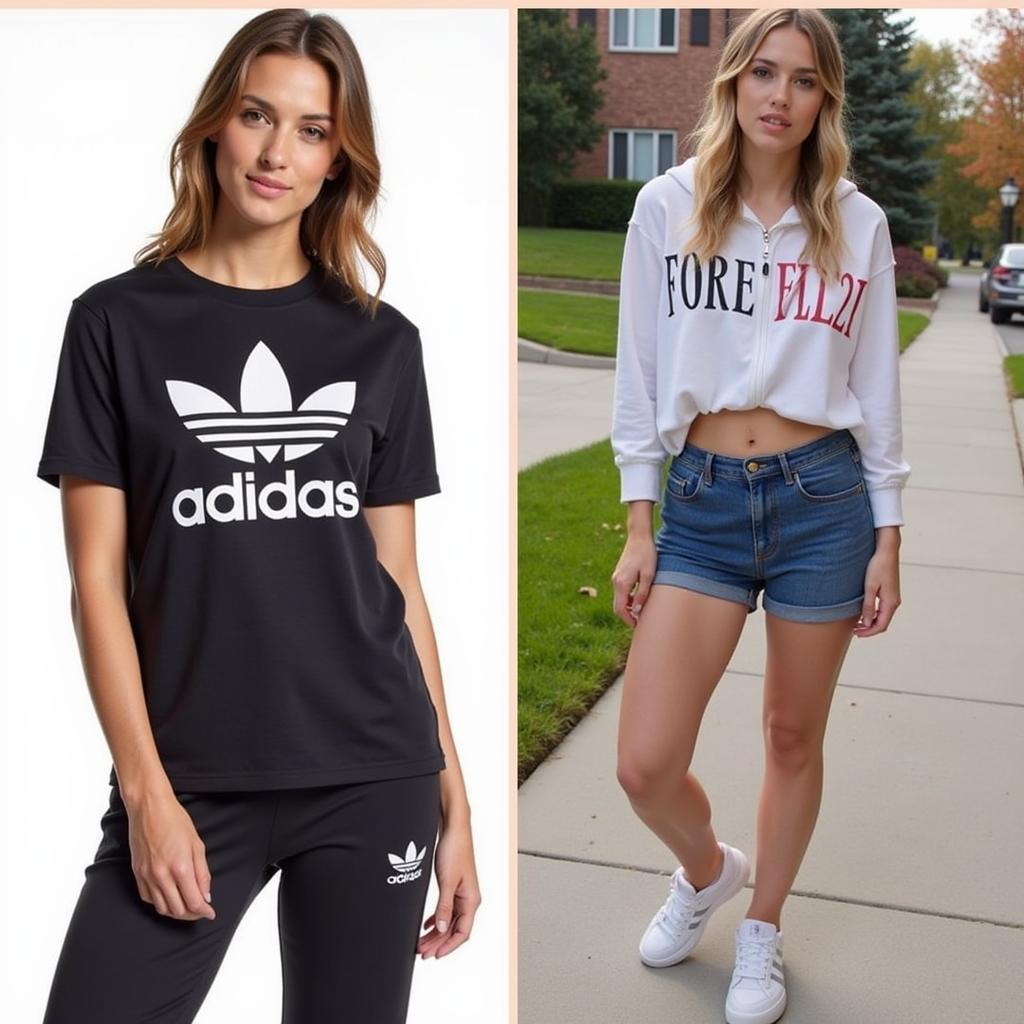 Lựa chọn Adidas hay Forever 21?