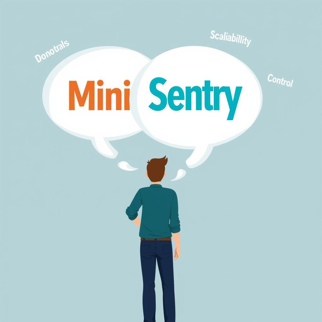 Lựa chọn giữa Mini Sentry và Sentry