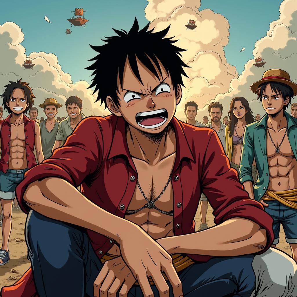 Luffy Đau Đớn Mất Ace