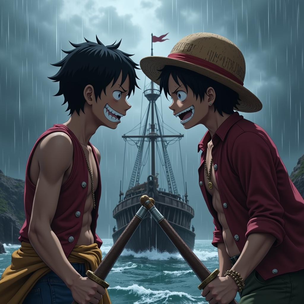 Luffy và Usopp đối đầu tại Water 7