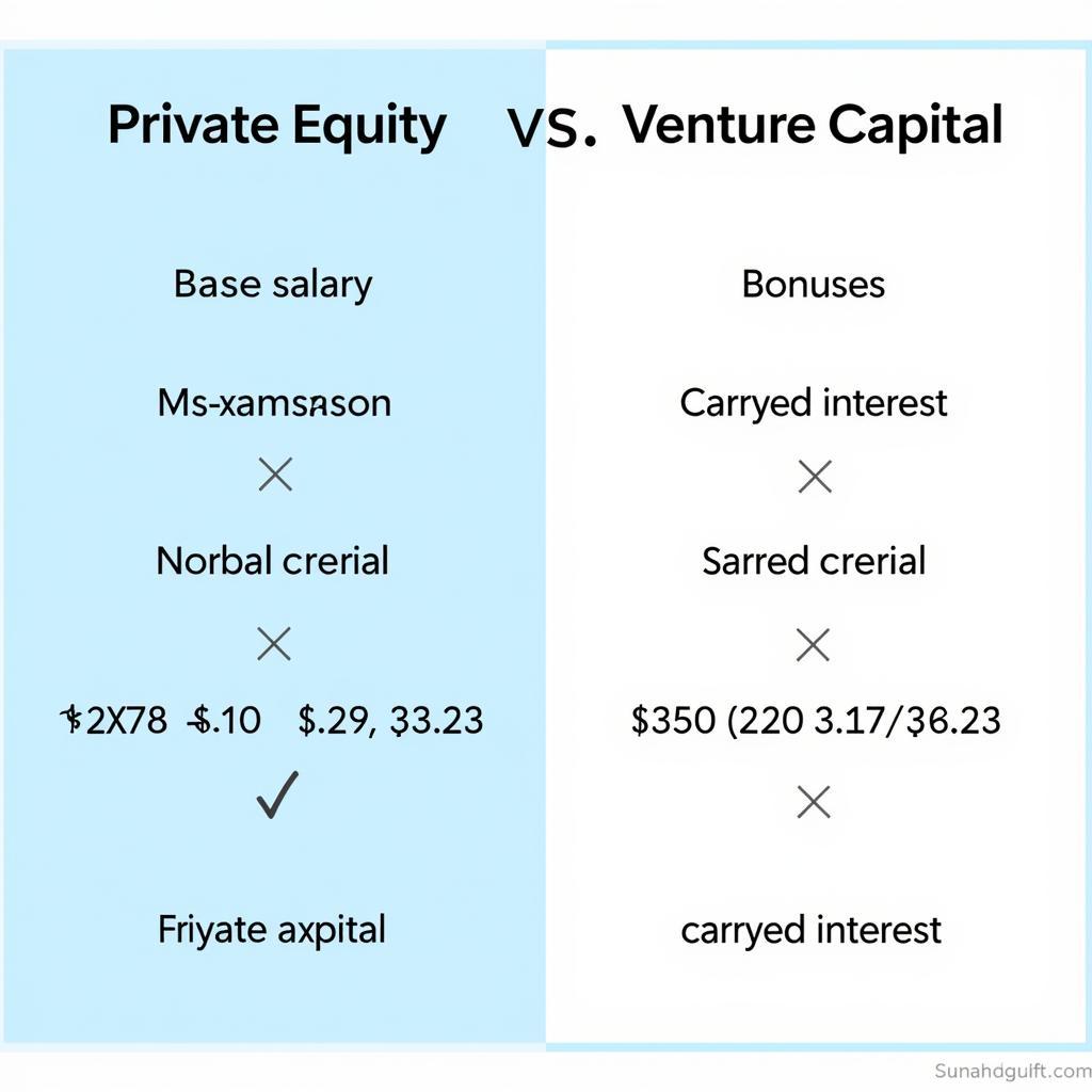 So sánh Lương Private Equity và Venture Capital