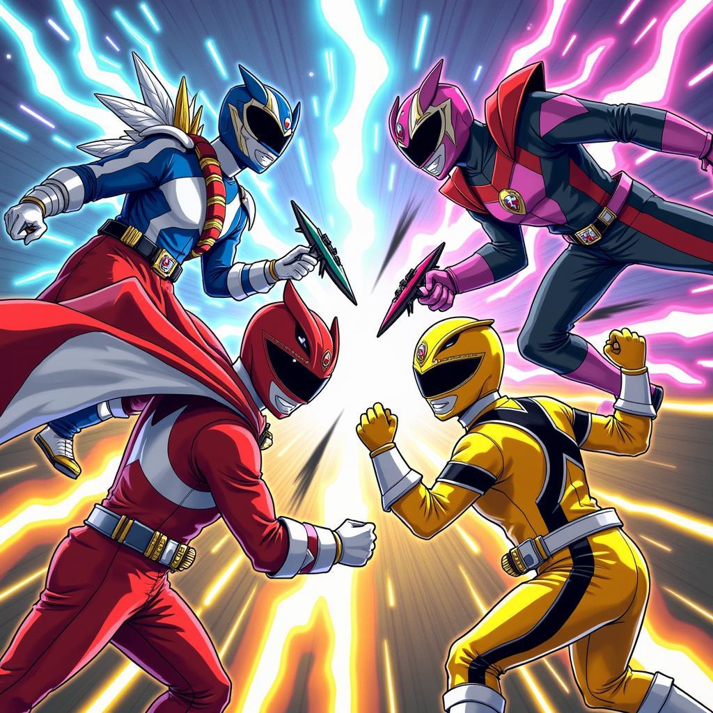 Lupinranger vs Patranger vs Ryusoulger Đối Đầu