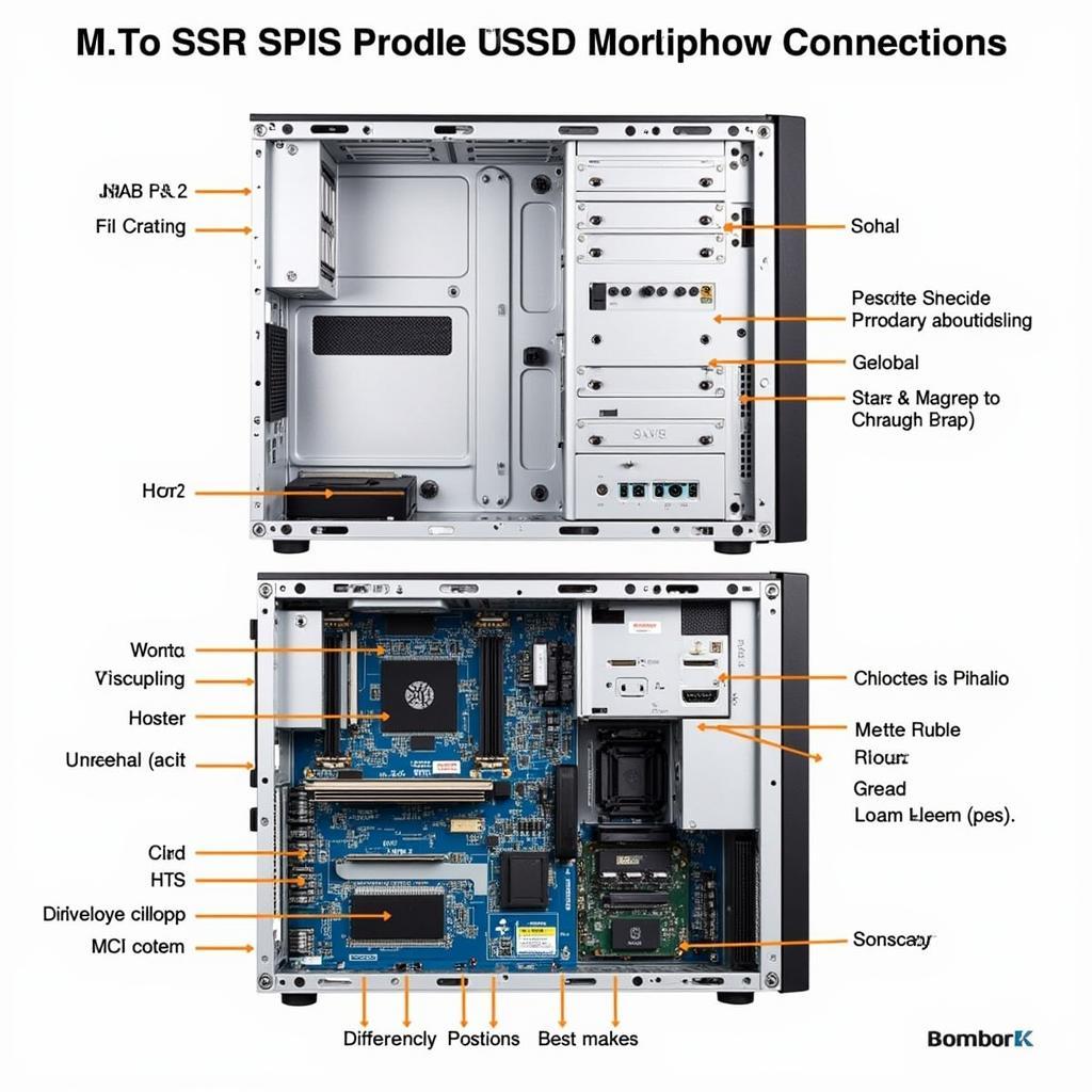 Lắp đặt M.2 PCIe và SSD