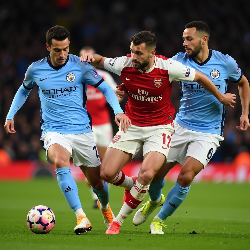 Man City vs Arsenal: Đối Đầu Kịch Tính