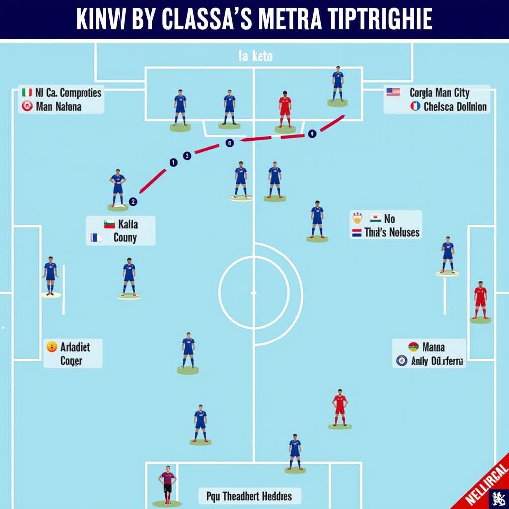 Man City vs Chelsea Champions League: Chiến thuật