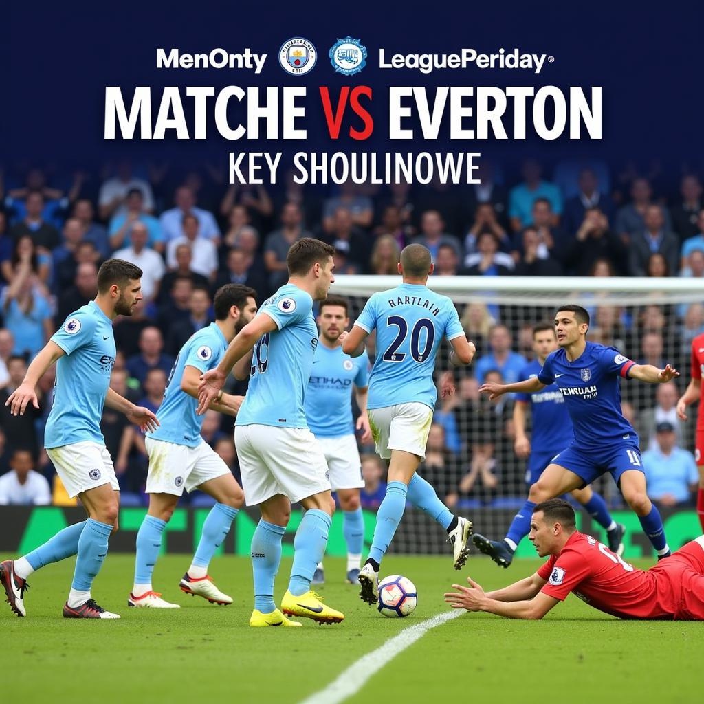 Highlights Man City vs Everton