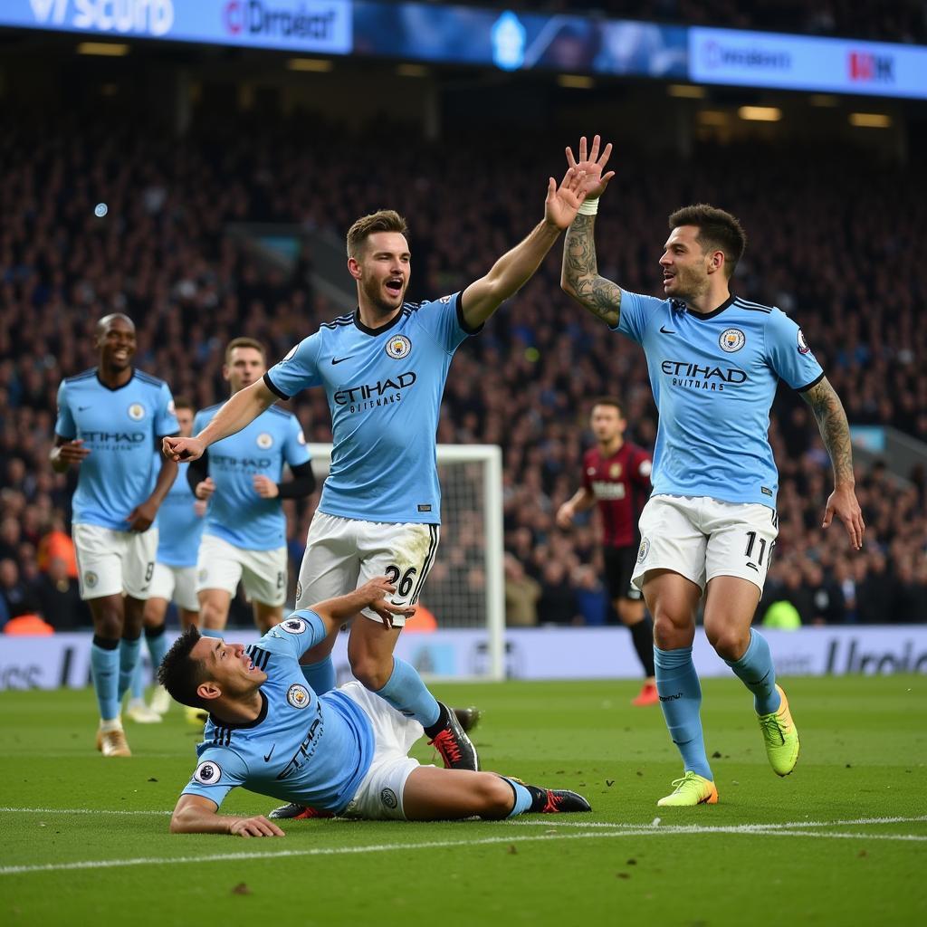 Trận đấu Man City vs Fulham trực tiếp tại sân Etihad