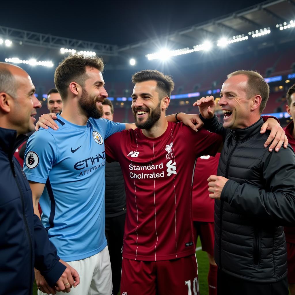 Man City vs Liverpool 2021: Mừng chiến thắng