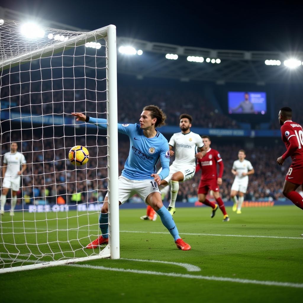 Bàn thắng đẹp mắt trong trận Man City vs Real Madrid 2022