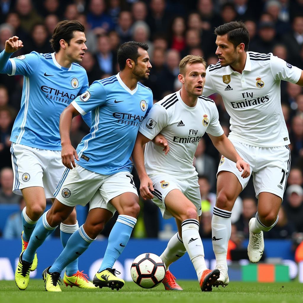 Man City vs Real Madrid: Đối đầu kinh điển