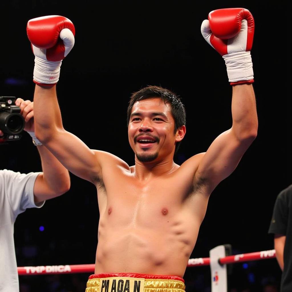 Manny Pacquiao giành chiến thắng trước Jessie Vargas