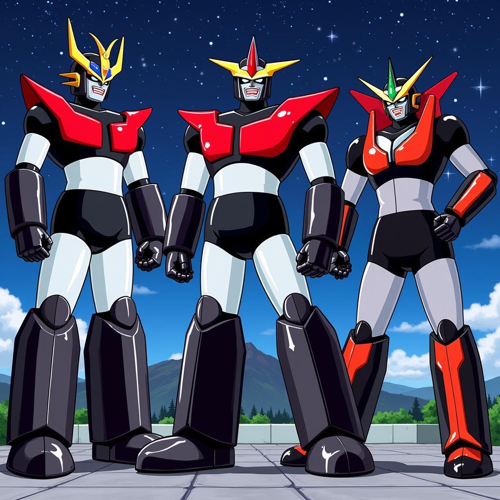 Mazinger Z Infinity, UFO Robot Grendizer, Great Mazinger