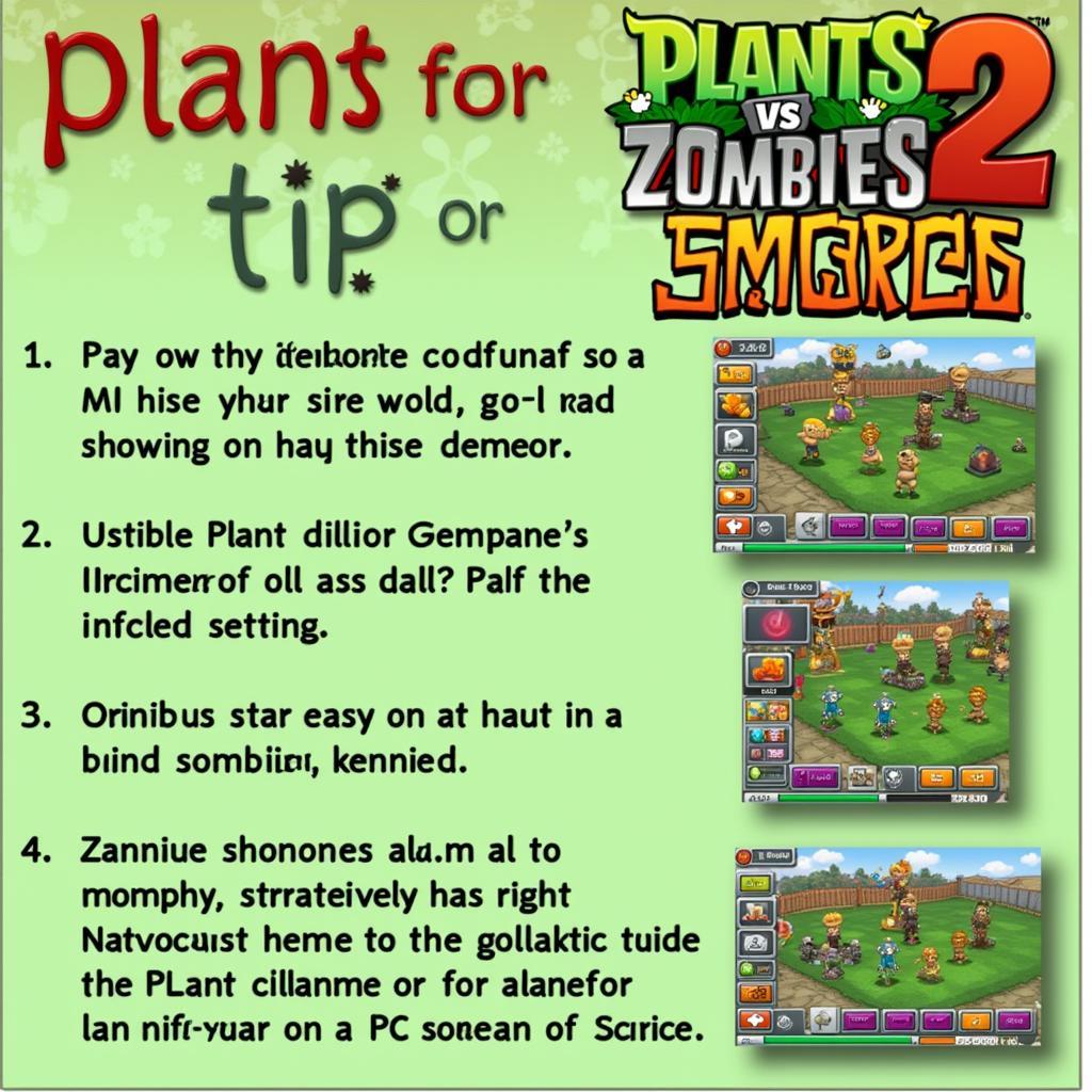 Mẹo Chơi Plants vs Zombies 2 trên PC