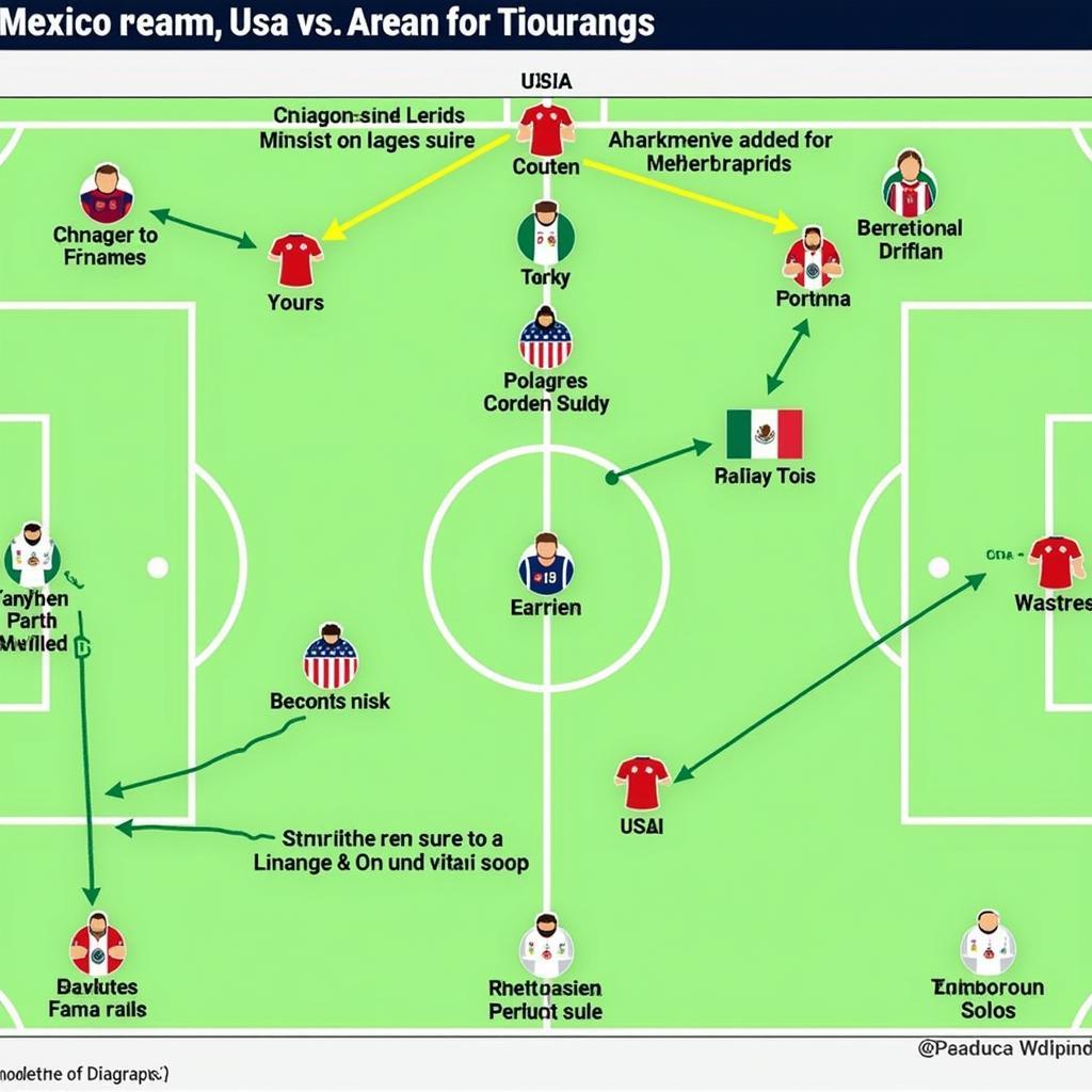 Mexico vs USA: Chiến thuật và đội hình