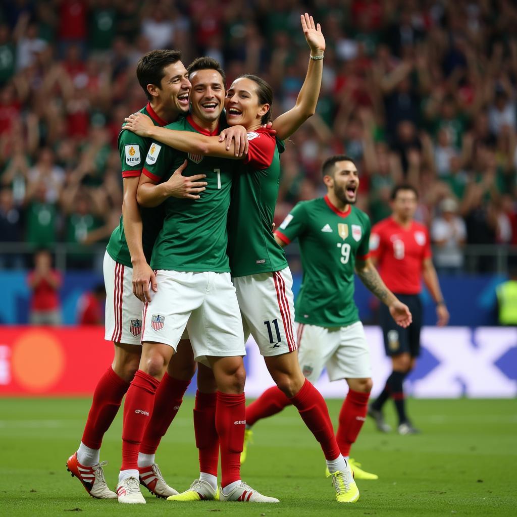 Mexico vs USA: Cuộc đối đầu đầy kịch tính