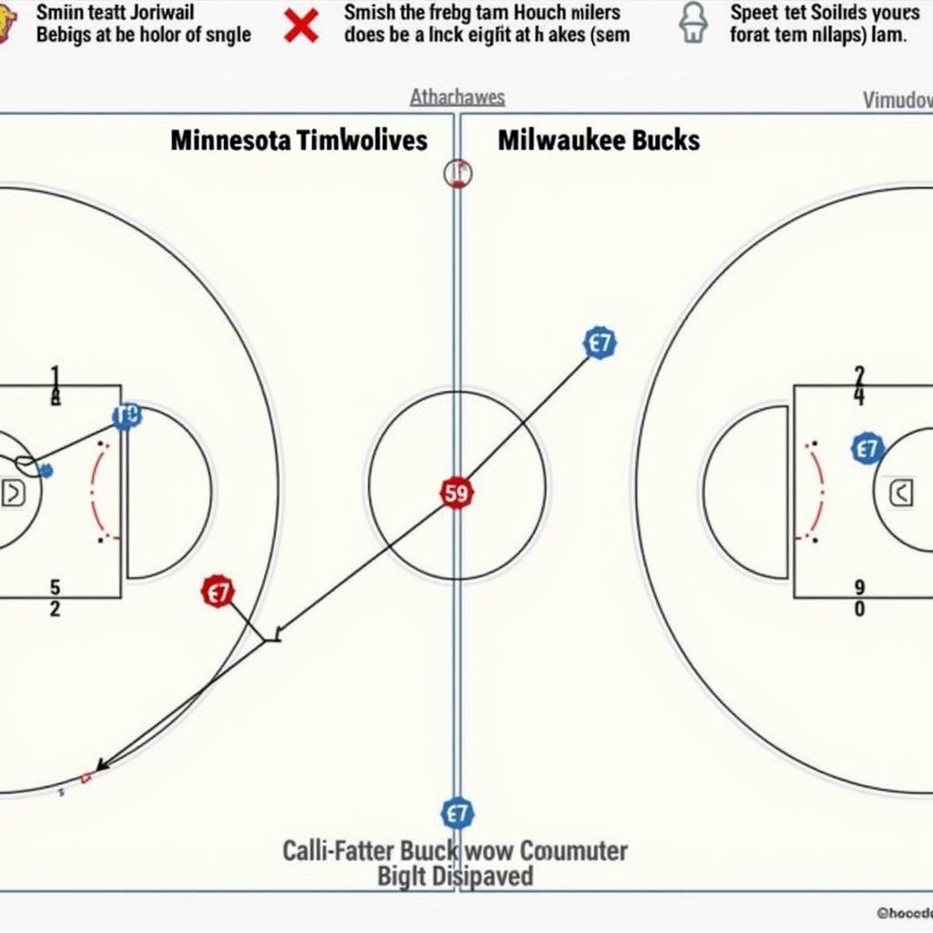 Chiến thuật của Minnesota Timberwolves và Milwaukee Bucks