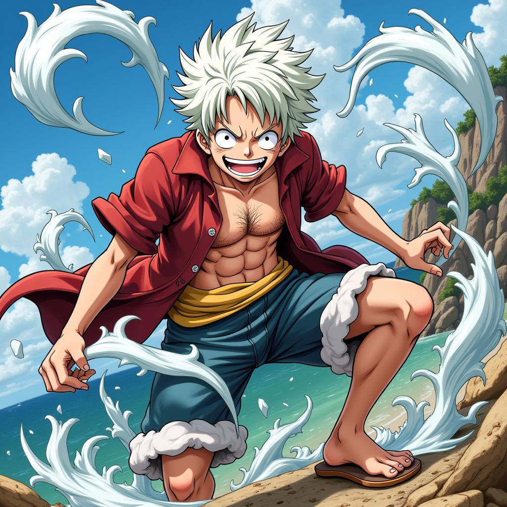 Monkey D. Luffy Gear 5 sức mạnh mới